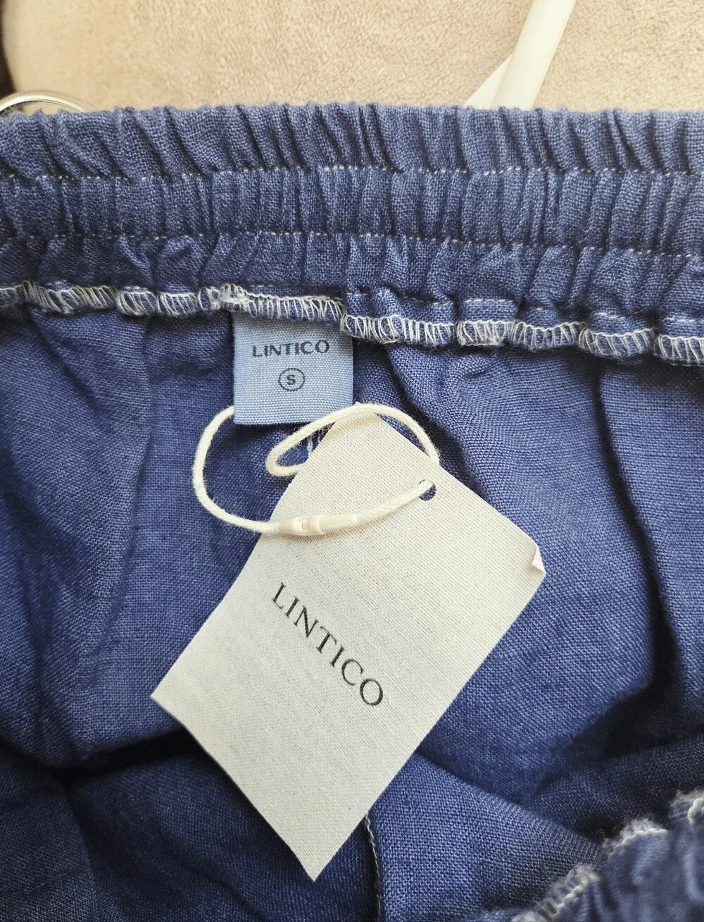Lintico Linen Classic Pants Ombre Gradient Size Small Resort